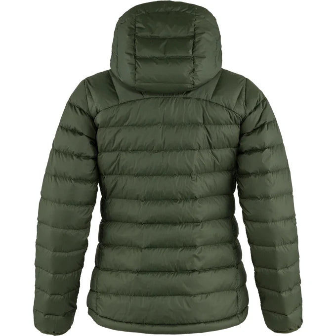 Packable down hoodie for women designed for outdoor adventures in USA