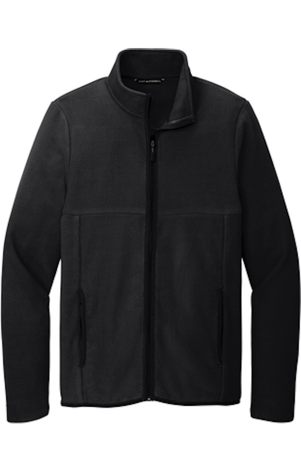 Unisex fleece jacket by Connection with full zip in USA