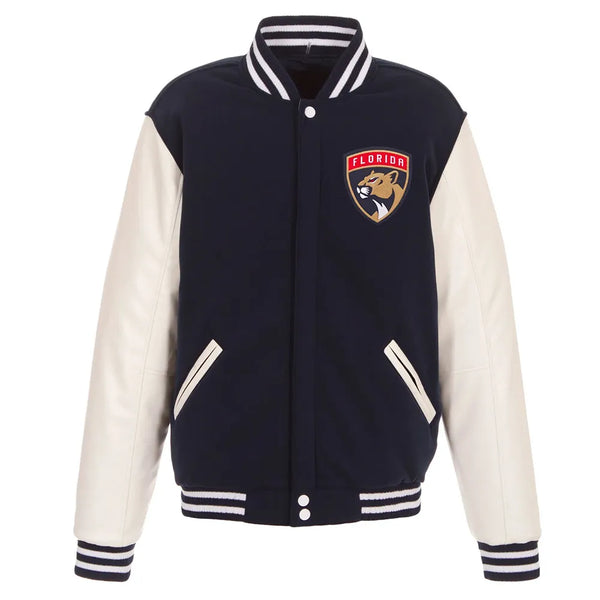 NHL Florida Panthers Wool Jacket Men and Women