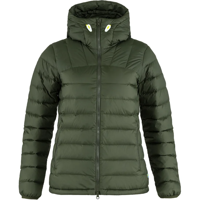 Women's Expedition pack down hoodie with lightweight insulation in USA