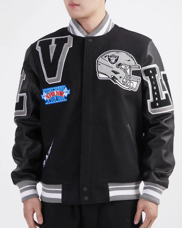 Men's Las Vegas Raiders NFL Varsity Jacket