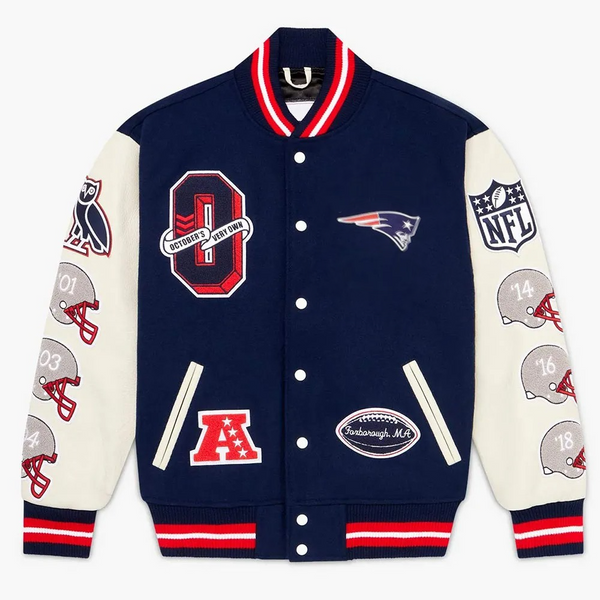 Shop NFL New England Patriots Varsity Jacket