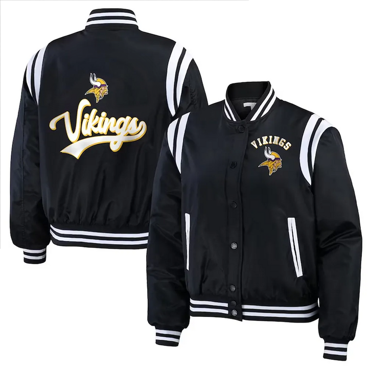 Minnesota Vikings nylon jacket for men and women in USA