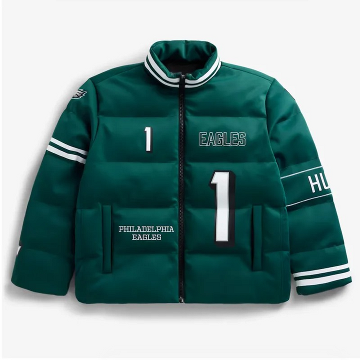 Savannah Guthrie Philadelphia Eagles puffer jacket in USA