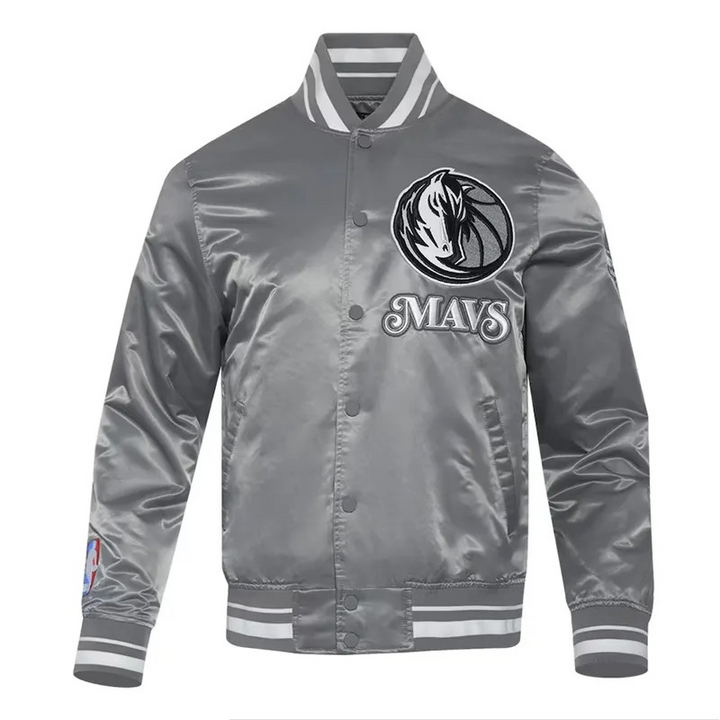 Dallas Mavericks City Edition Jacket Front View in USA