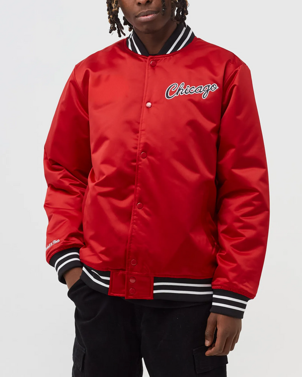 NBA SATIN JACKET CHICAGO BULLS by TJS