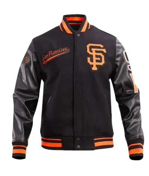 San Francisco Giants wool and leather varsity jacket in USA