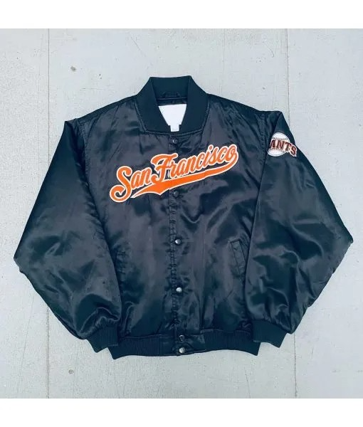 1990’s San Francisco Giants script bomber jacket in USA