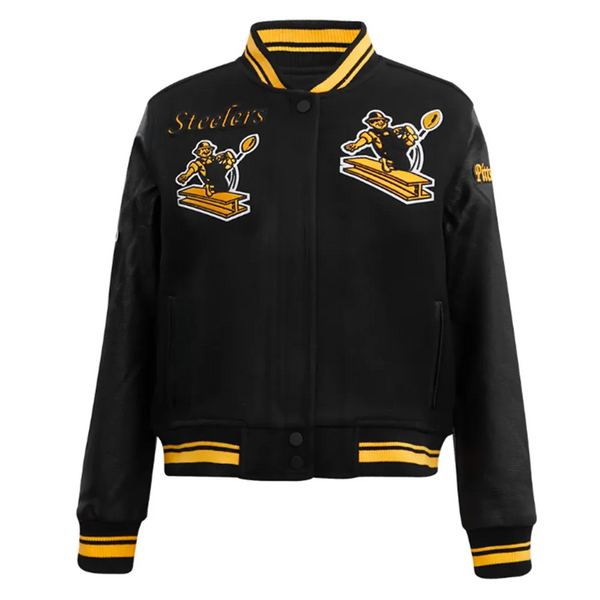 NFL Pittsburgh Steelers Varsity Jacket Men and Women