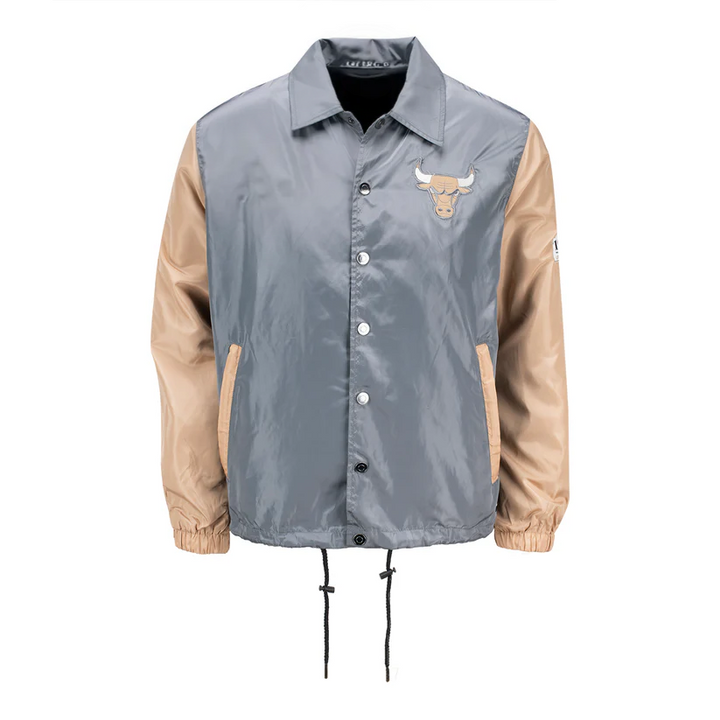 Front view NBA 2024-25 Chicago Bulls City Edition  Coaches Jacket