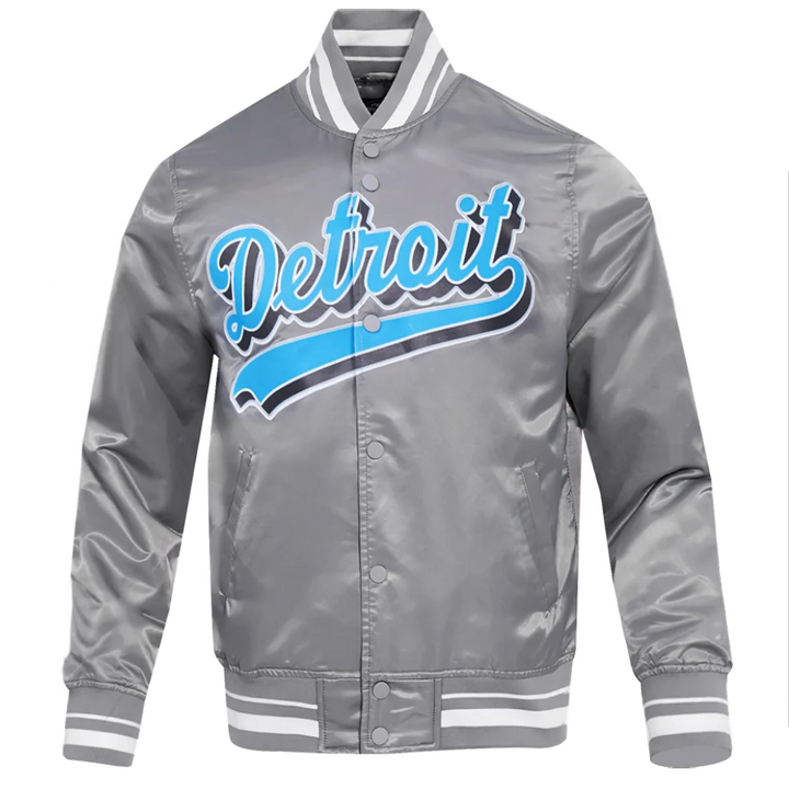 Detroit Lions Script Tail varsity jacket

