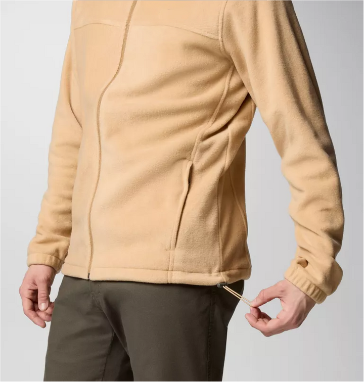 Outdoor full zip fleece hoodie for men in USA