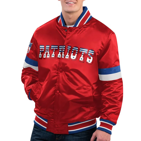New England Patriots satin jacket for men and women in USA
