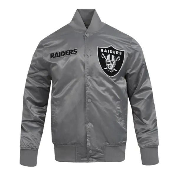 Embroidered logo Raiders varsity jacket in USA