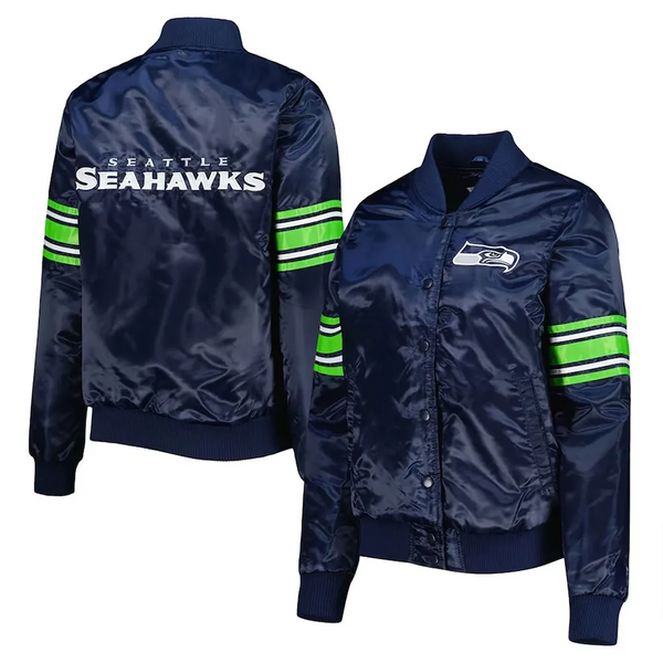 Shop NFL Seattle Seahawks Varsity Jacket Men and Women