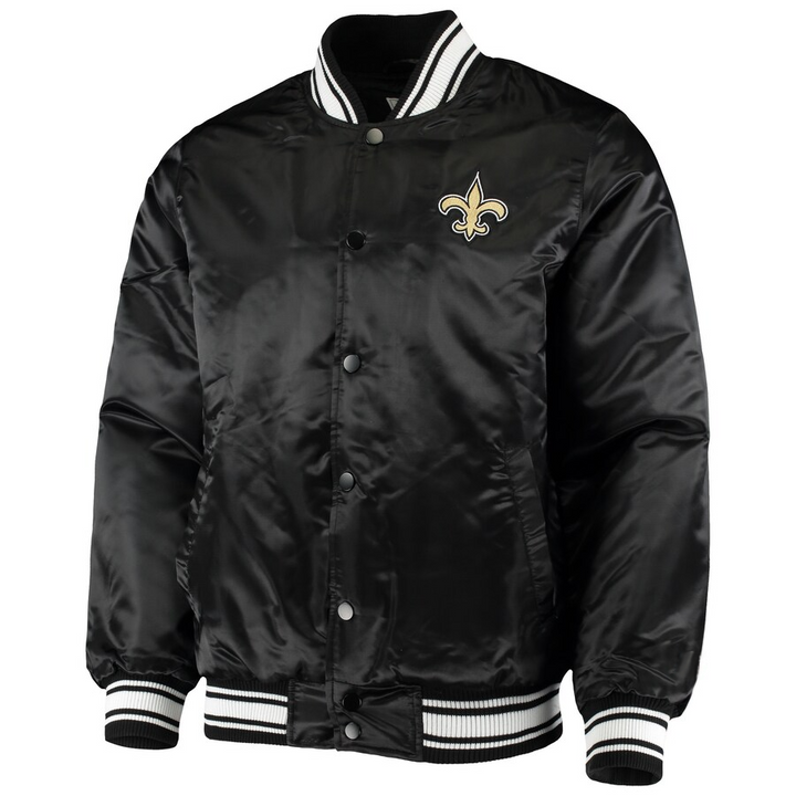 New Orleans Saints satin jacket for men and women in USA
