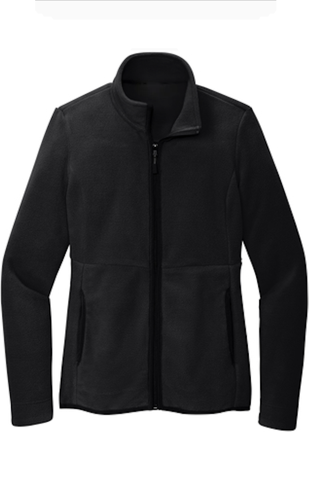 Stylish women's fleece jacket for layering in USA