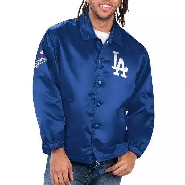 Ice Cube LA Dodgers jacket front view

