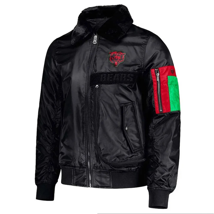 Chicago Bears Ty Mopkins Black History Month Jacket

