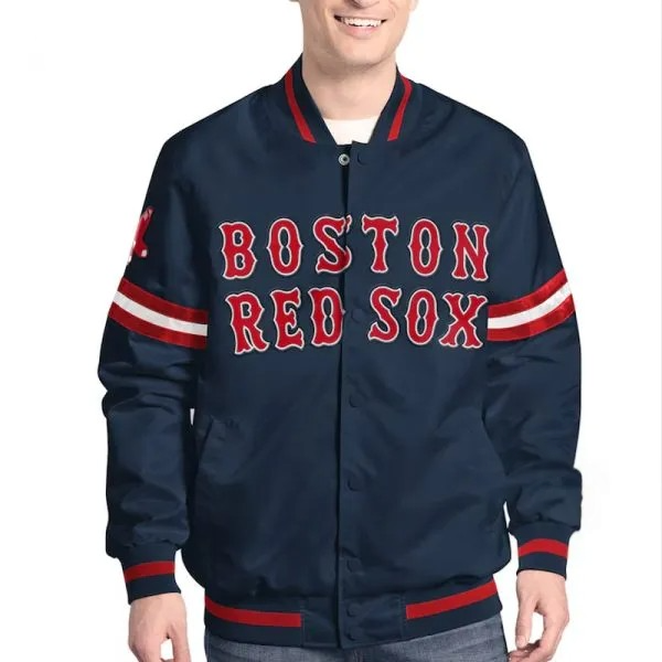 Boston Red Sox Varsity Satin Jacket in USA