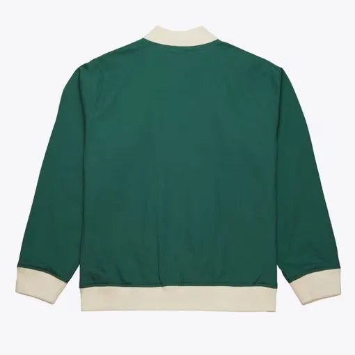 Unisex cotton Packers jacket with full zip and ribbed collar in USA