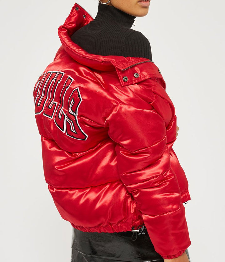 Chicago Bulls Red Jacket with team logo in USA