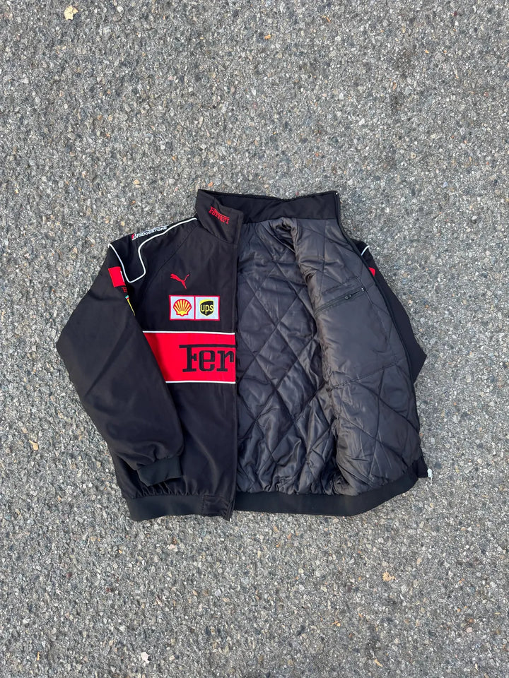 Ferrari Racing Streetwear Jacket in Satin in USA