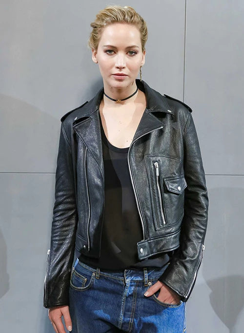 Jennifer Lawrence Signature Leather Jacket
