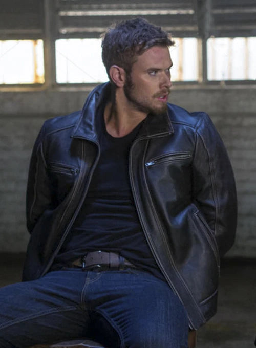 Channel the Extraction Vibe: Kellan Lutz Leather Jacket in American market