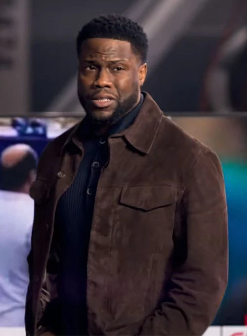 Suede Kevin Hart Jacket