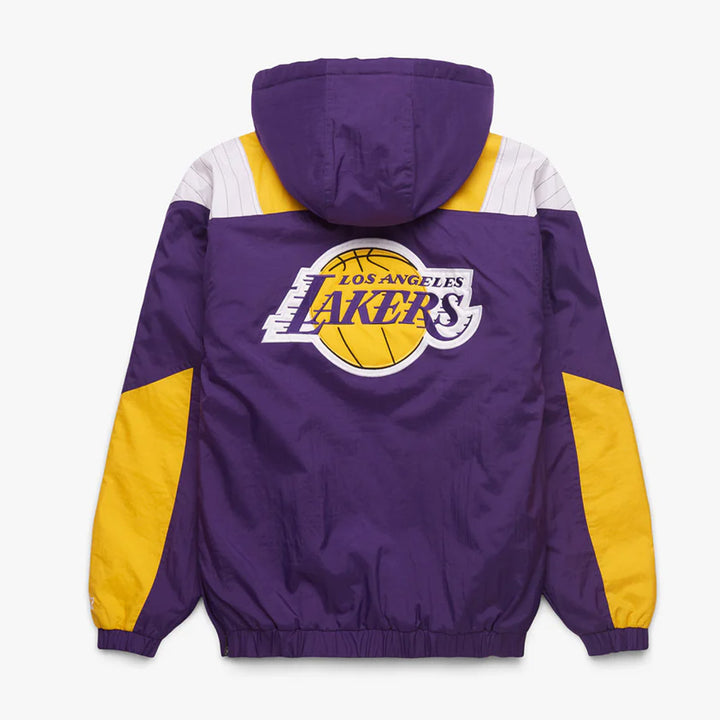 LA Lakers Pullover Half-Zip Jacket Back View