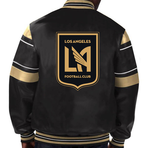 MLS Los Angeles FC front Leather Jacket