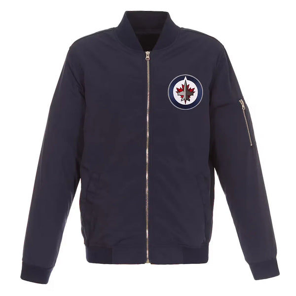 NHL Winnipeg Jets Nylon Jacket Men and Women