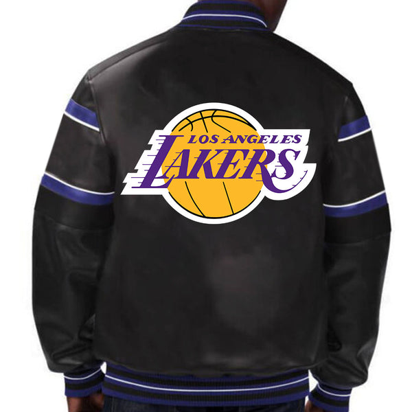 NBA Los Angeles Lakers Leather Jacket For Men and Women