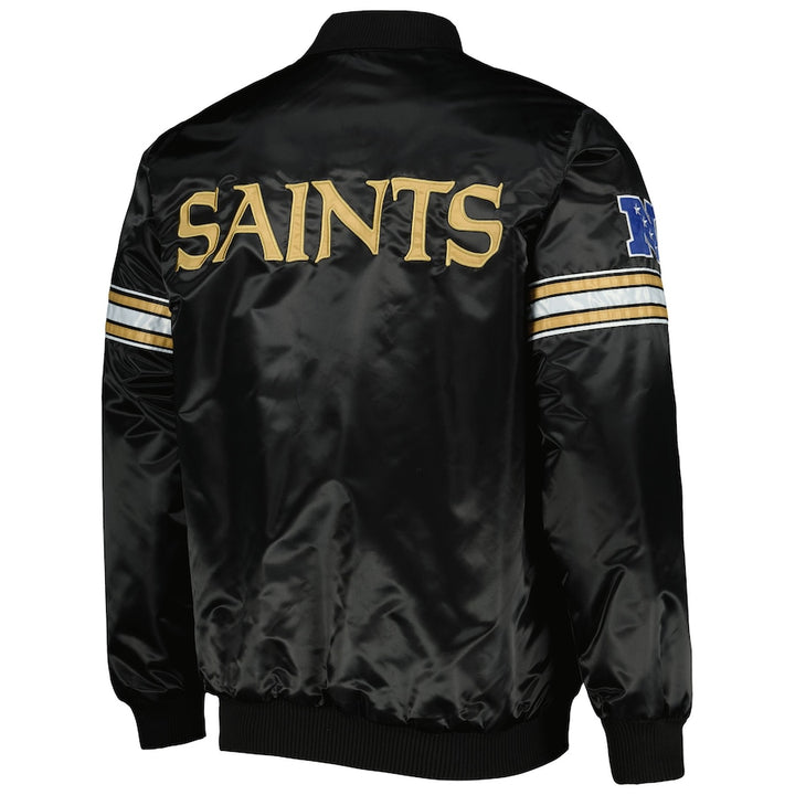 NFL New Orleans Saints Satin Jacket Men and Women in USA