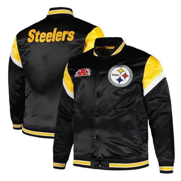 Pittsburgh Steelers midweight satin jacket

