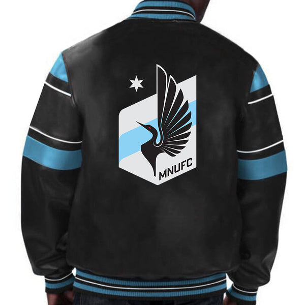 MLS Minnesota United FC Leather Jacket