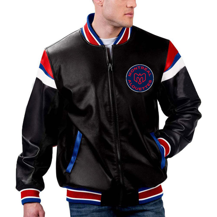 TJS CFL Montreal Alouettes Jacket in France style