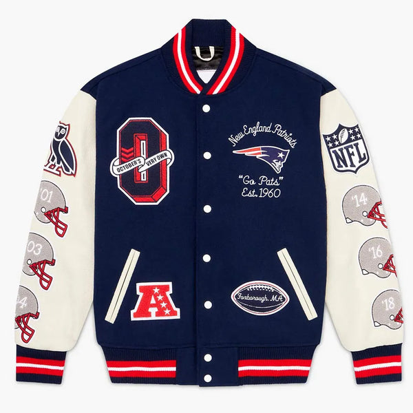 front view new England patriots ovo