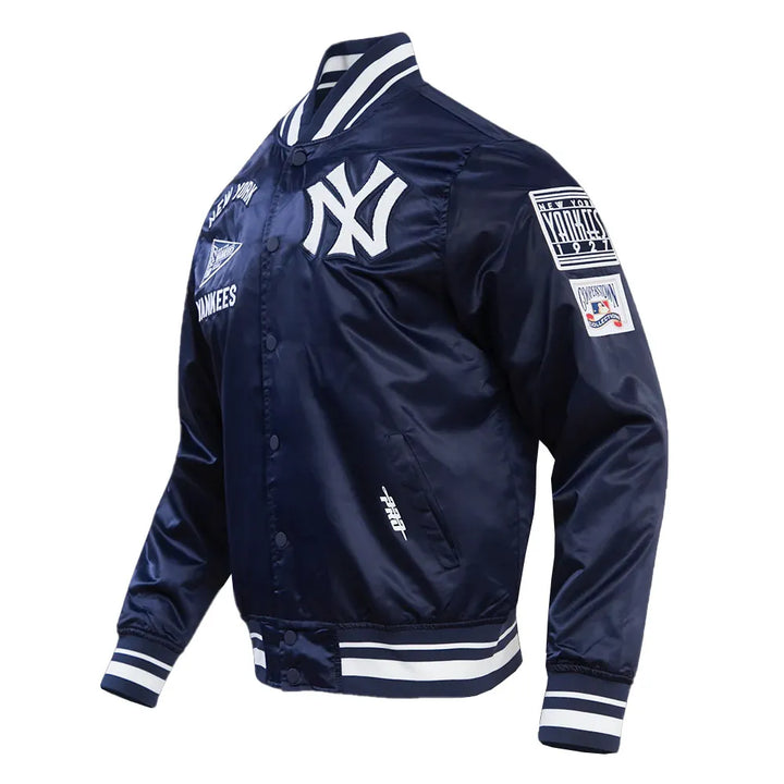 Vintage Style New York Yankees Rib Jacket for Fans in USA