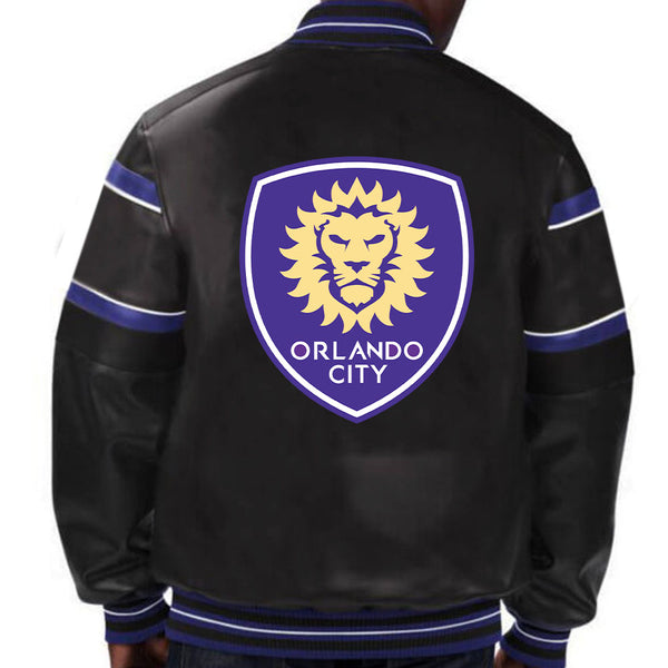 MLS Orlando City SC Leather Jacket