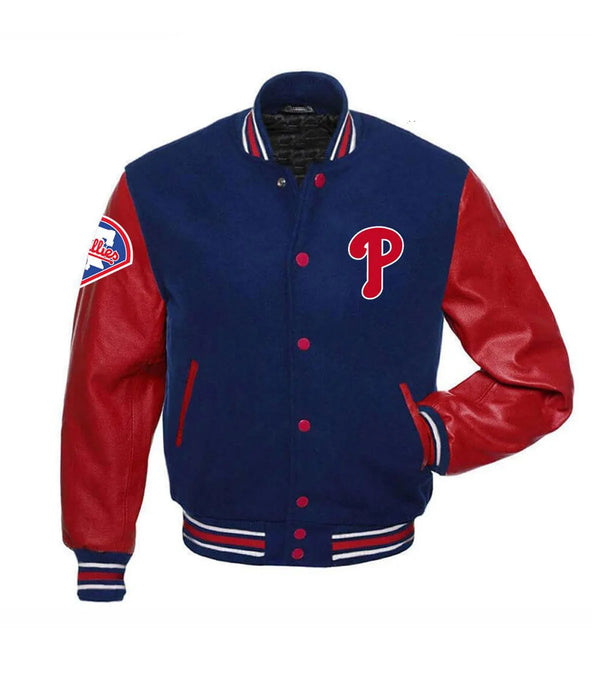 MLB Philadelphia Phillies Wool Jacket Men and Women