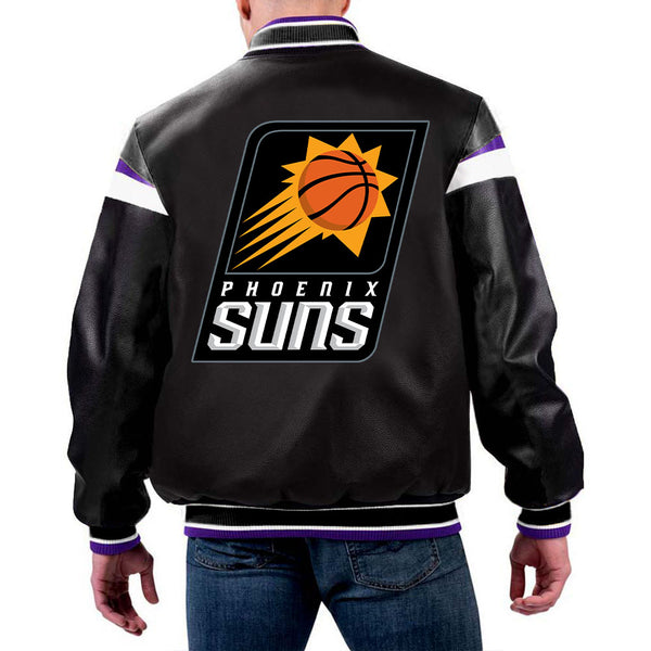 NBA Phoenix Suns Leather Jacket for Men and Women in USA