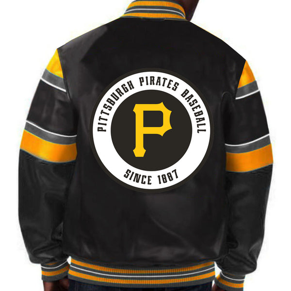 MLB Pittsburgh Pirates Leather Jacket