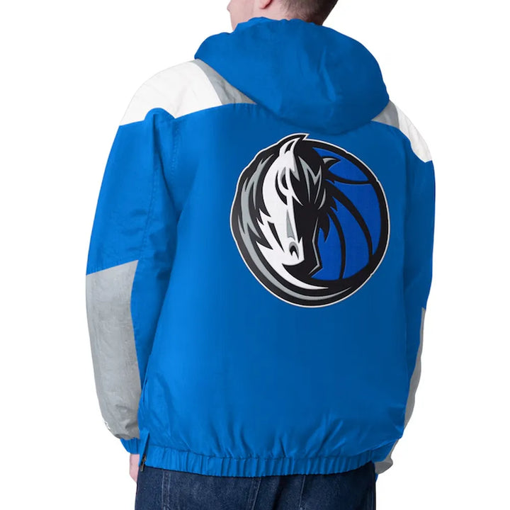Front View of Mavericks Charger Hoodie Jacket in American Style