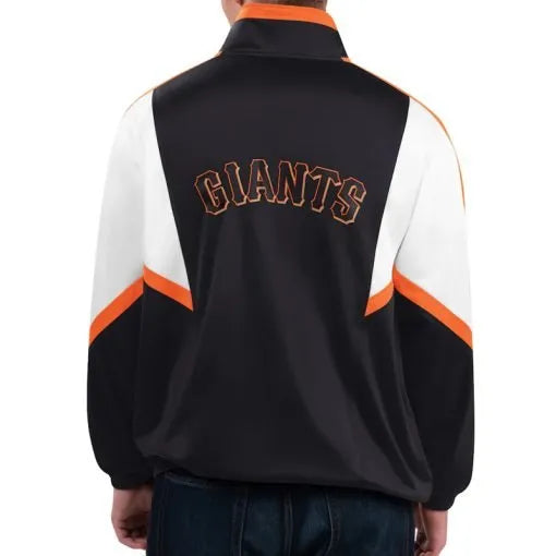 Unisex San Francisco Giants lead runner jacket with team logo in USA