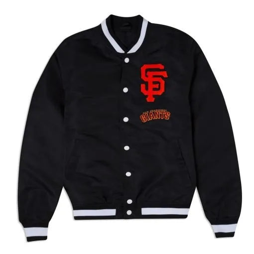 San Francisco Giants black nylon jacket for men and women in USA