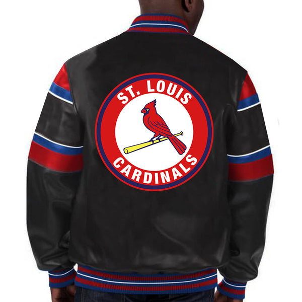 MLB St Louis Cardinals Leather Jacket