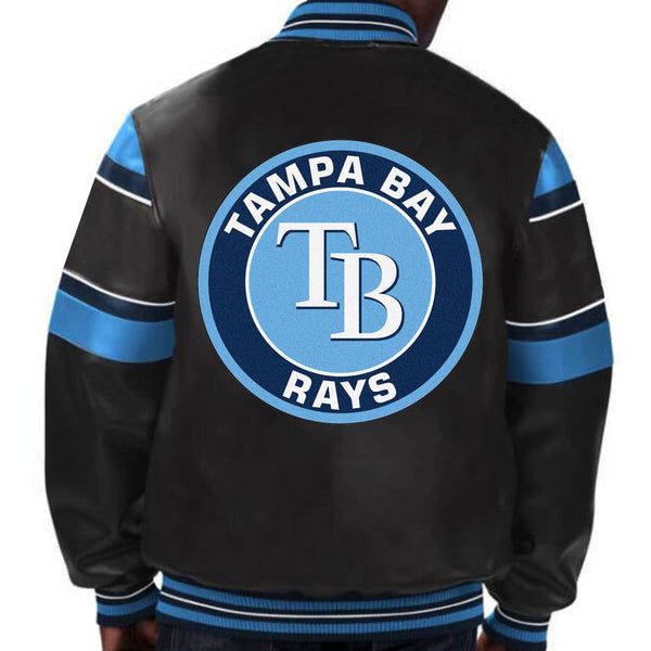 MLB Tampa Bay Rays Leather Jacket