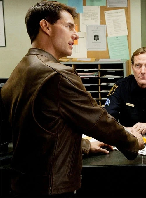 Jack Reacher real leather jacket replica

